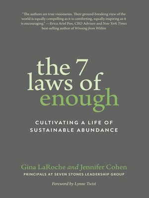 cover image of The 7 Laws of Enough